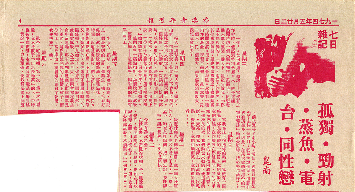 七日雜記 崑南
